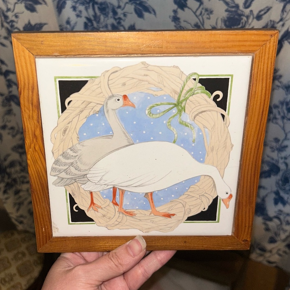 Framed Goose Trivet